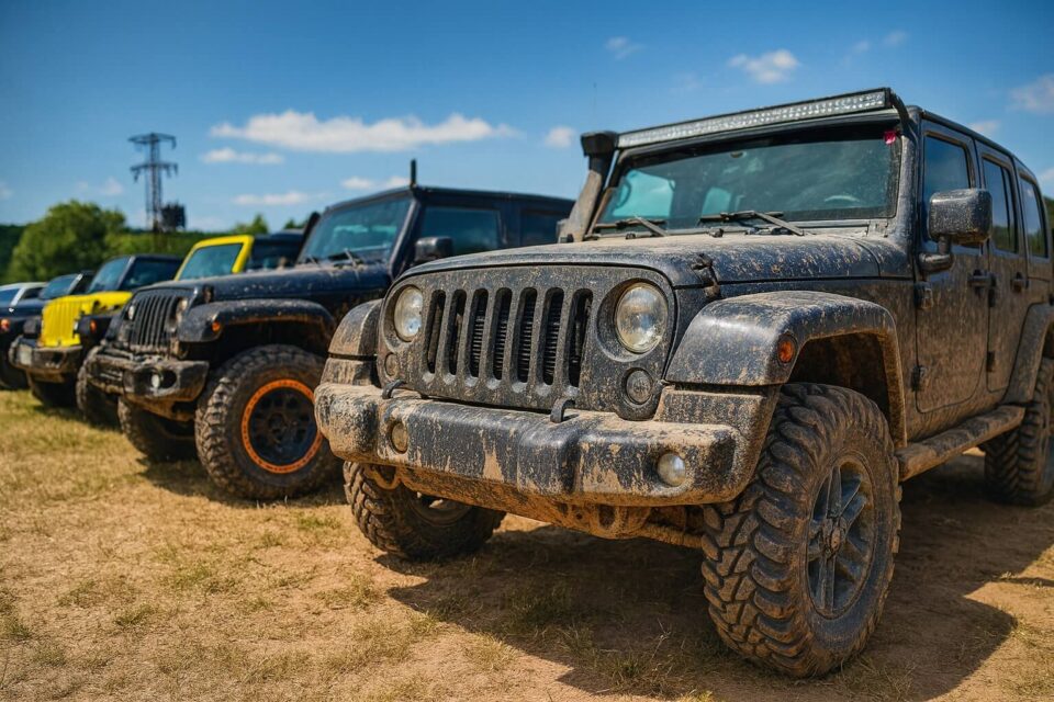 Przejazd samochodami terenowymi 4x4 śladami serialu Wataha w Bieszczadach