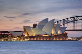 Opera house w Sydney, Australia