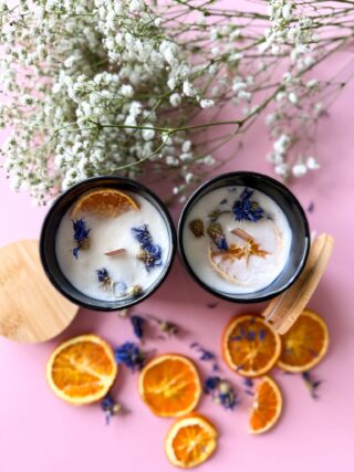 Weekend z końmi w beskidach, świeczki