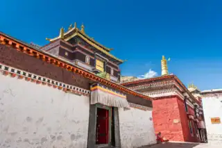 Klasztor Tashilhunpo w Shigatse – siedziba Panczenlamy