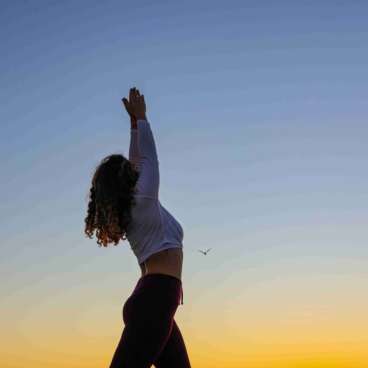 Poranna joga nad Atlantykiem